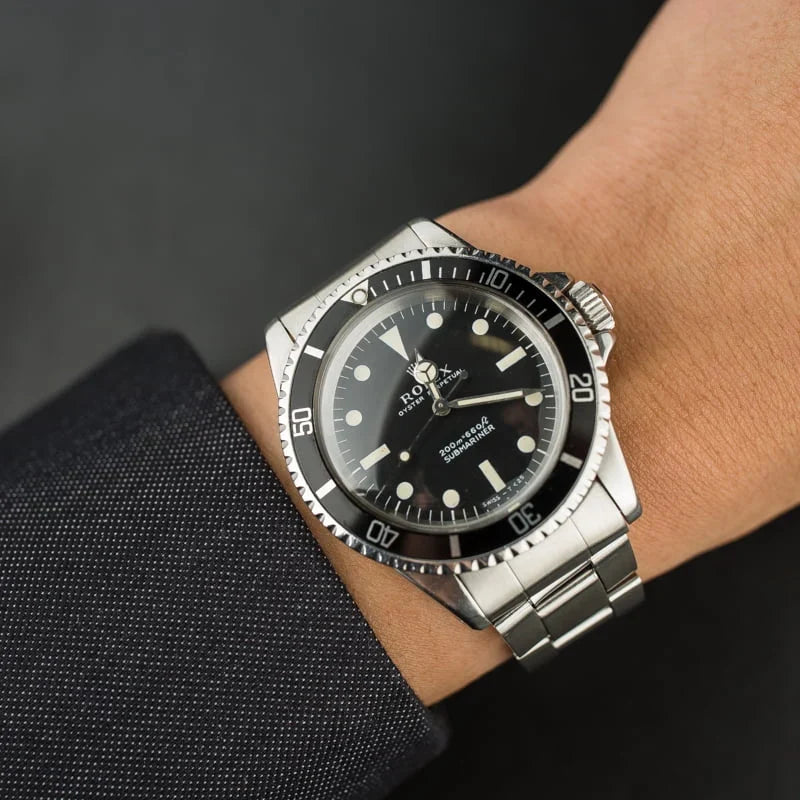 Vintage Rolex Submariner Ref 5513 "Meters First"