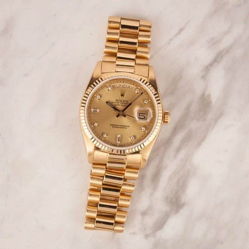 Rolex President 18048 Yellow Gold