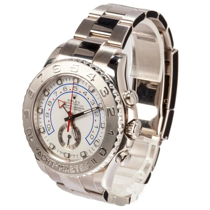 Rolex Yacht-Master II Ref 116689 White Gold