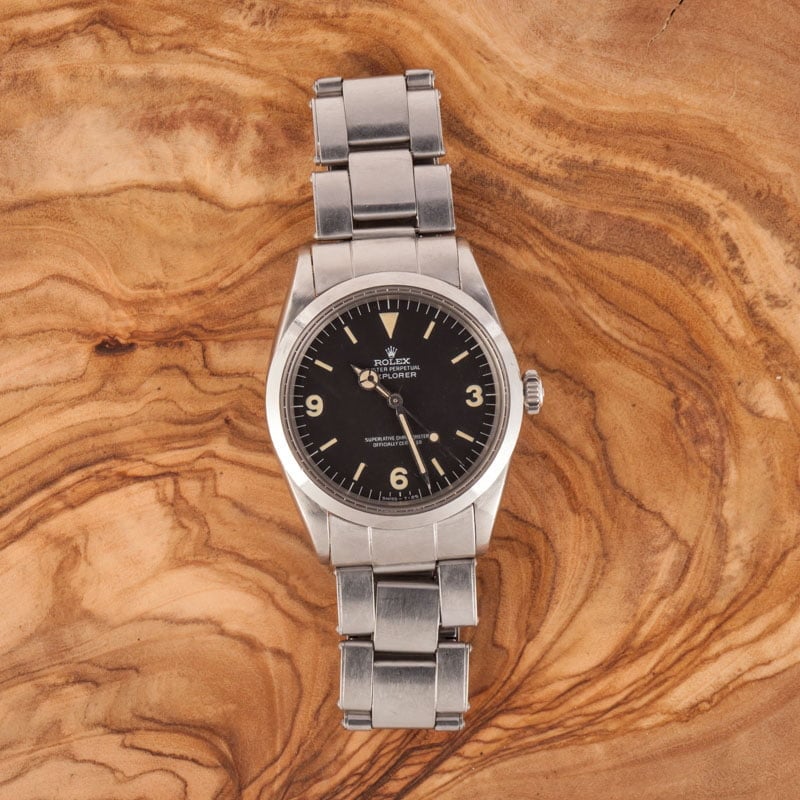 Vintage Rolex Explorer 1016 Black