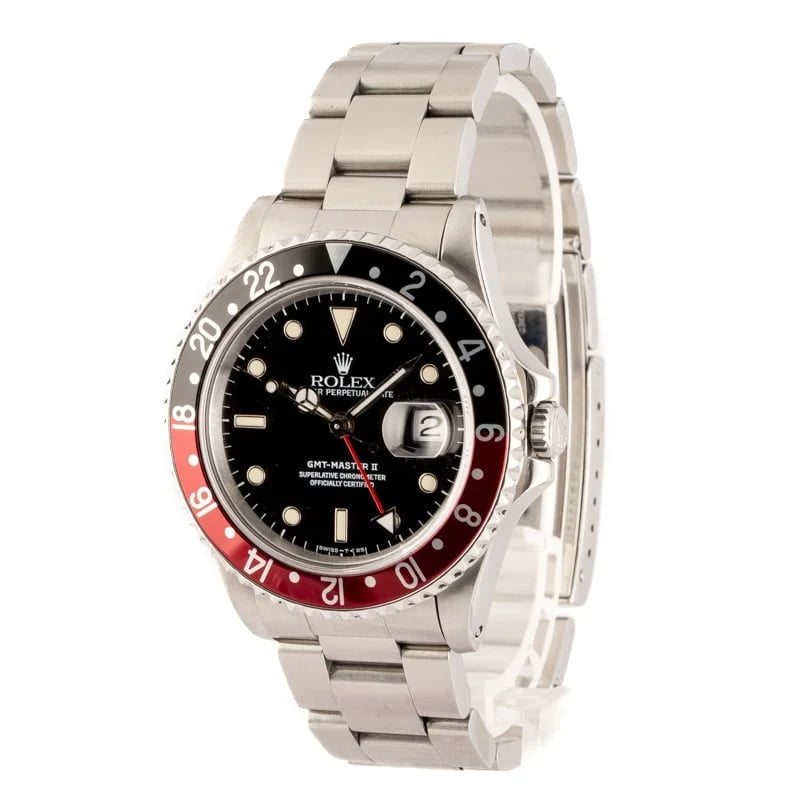 Men's Rolex GMT-Master II 16710 Stainless Steel