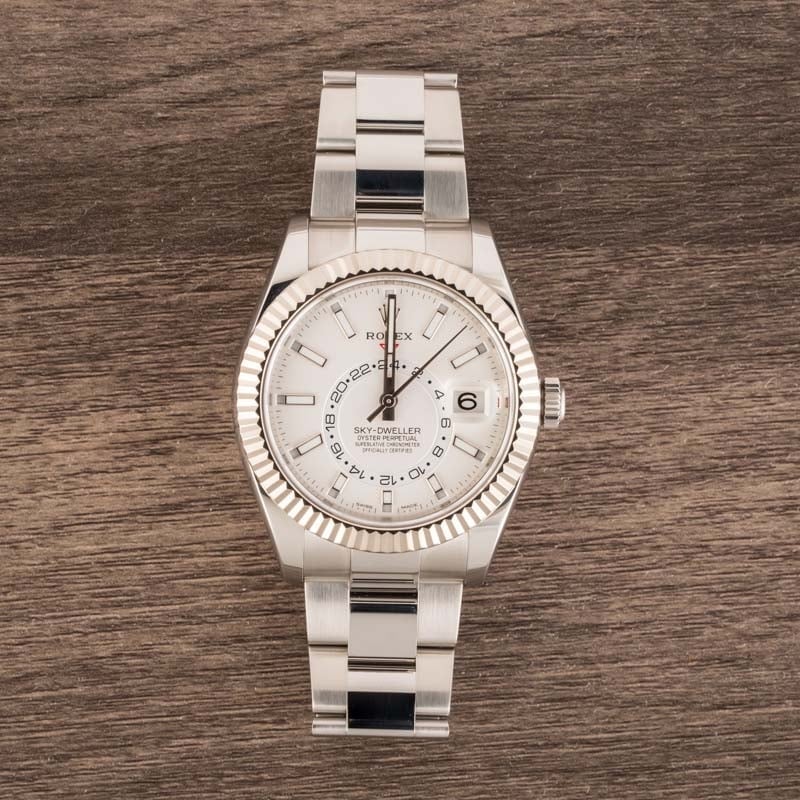 Rolex Sky-Dweller 326934 White Dial