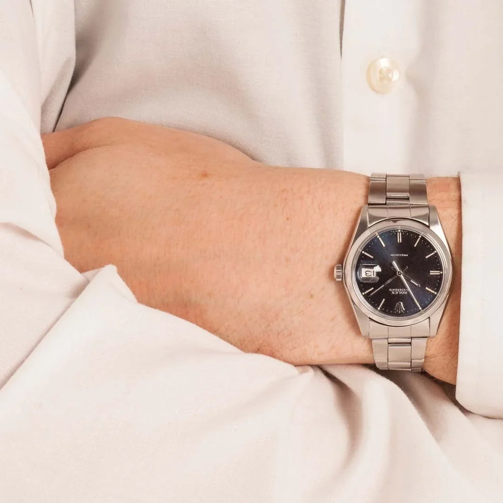 Pre-Owned Rolex Oysterdate 6694 Stainless Steel