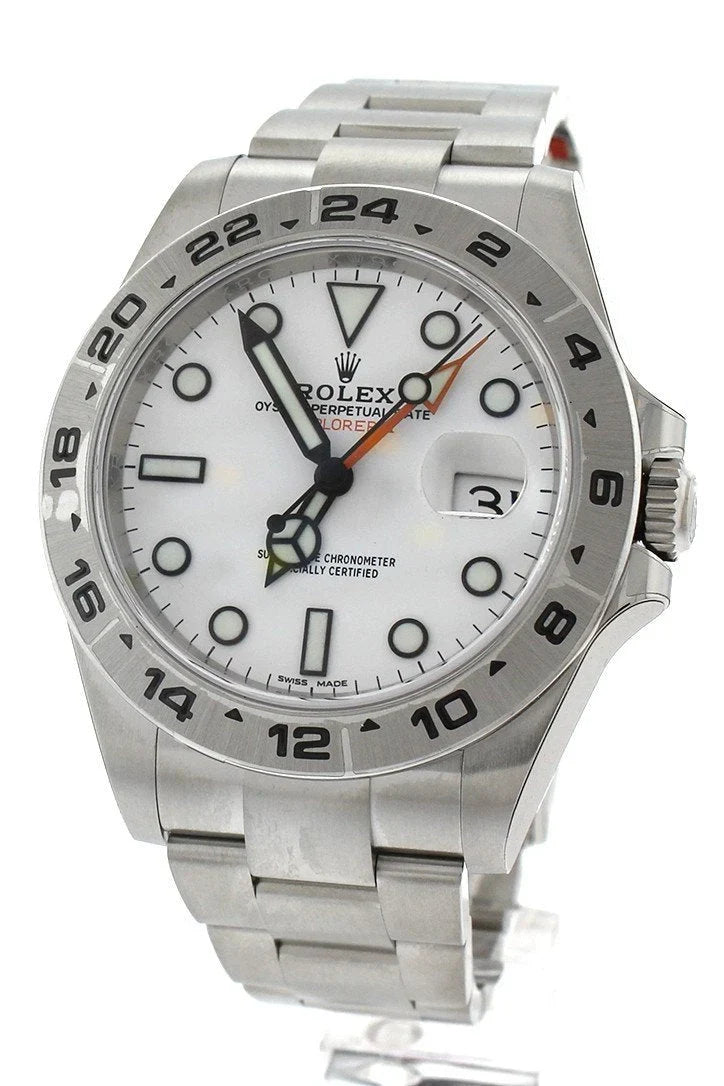Explorer II White Dial Stainless Steel Men's Watch 216570.
