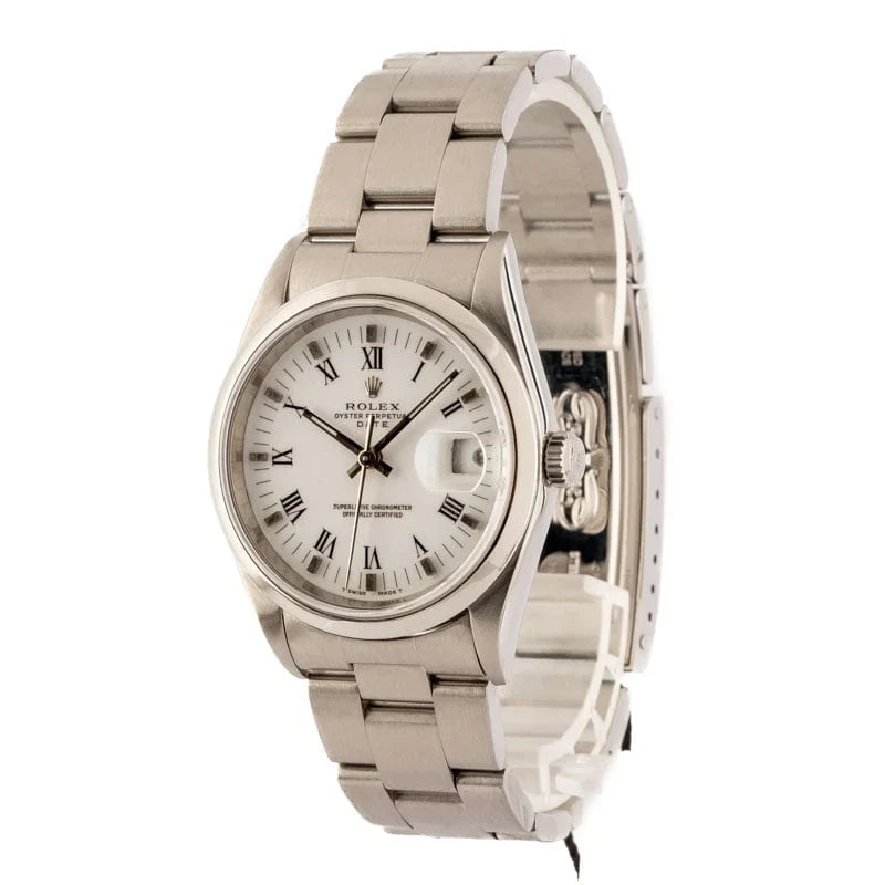 Pre-Owned Rolex Date 15200