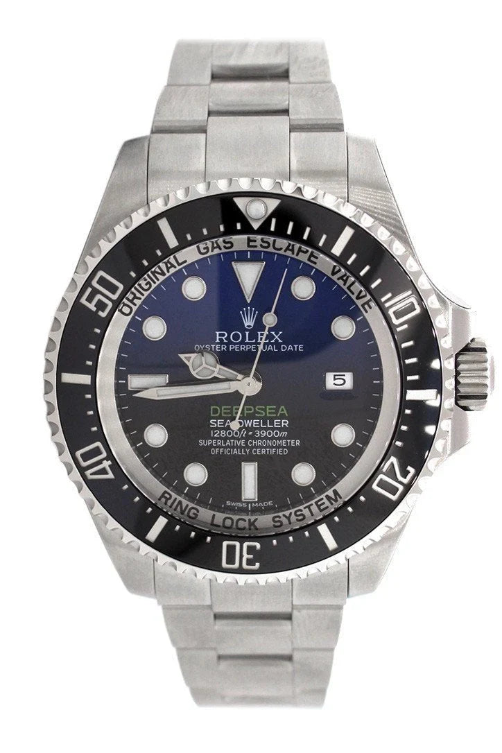 Sea Dweller Deepsea 44 Deep Blue Dial Stainless Steel Men's Watch 116660.