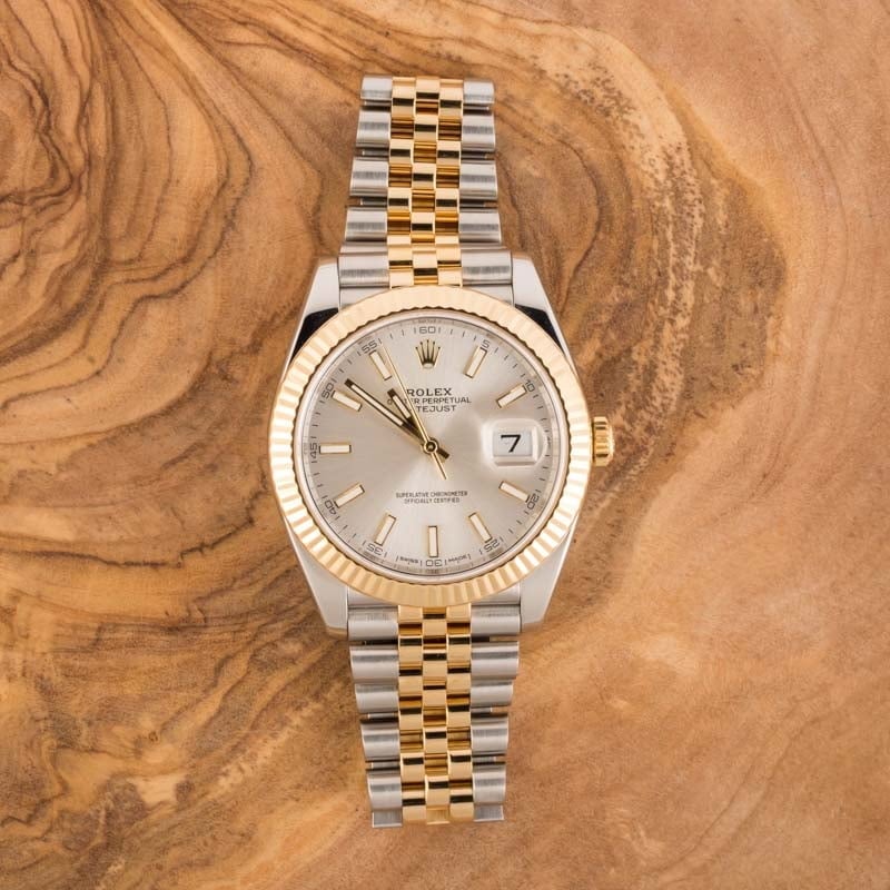 Rolex Datejust 41 Ref 126333 Silver Dial