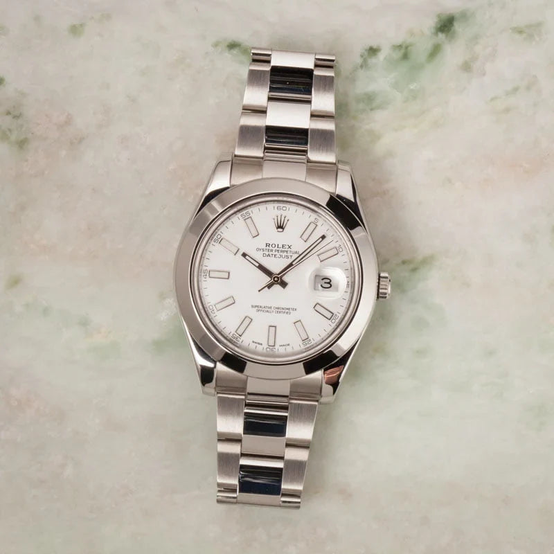 Rolex Datejust II 116300 White