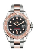 Yacht-Master 40 Black Dial Automatic Men's Steel and 18K Everose Gold Oyster Watch 126621.