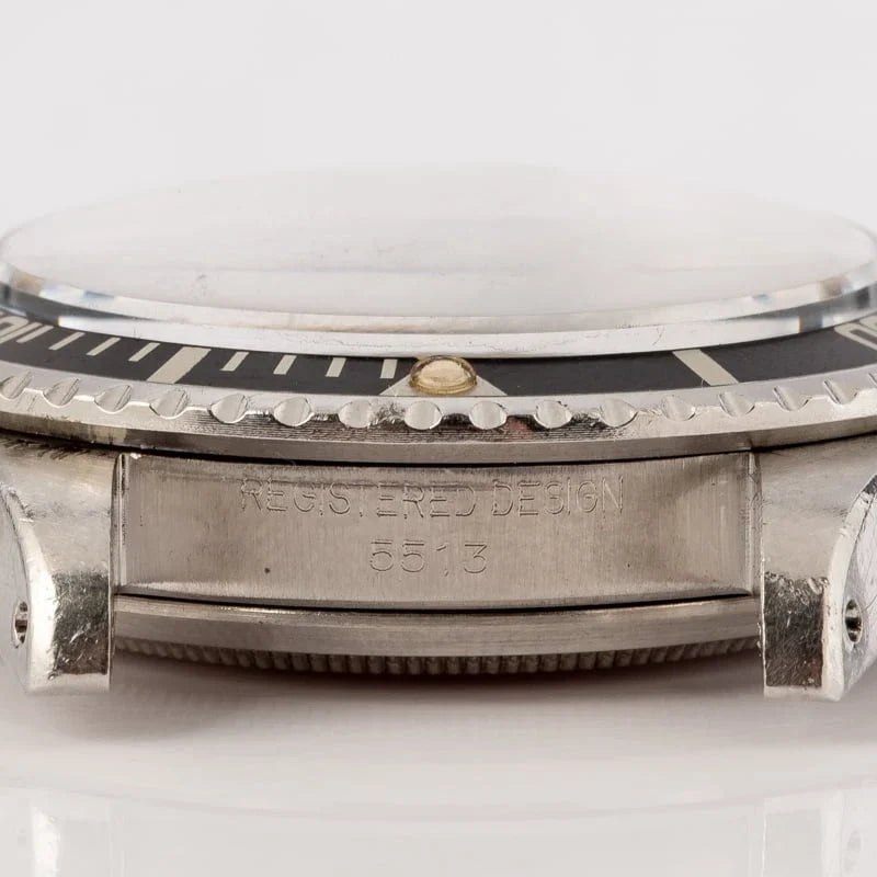 Vintage Rolex Submariner 5513 Stainless Steel