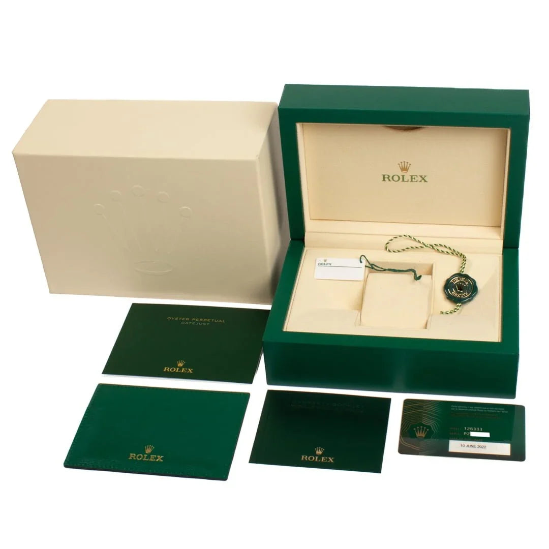 Rolex Datejust 41 Ref 126333 Champagne