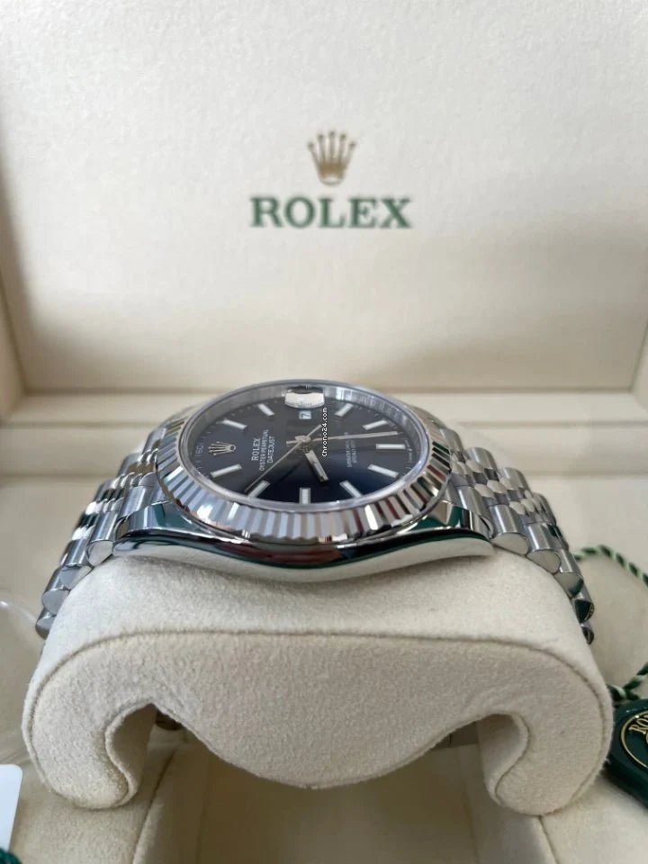 Datejust 41mm 126334 Blue Index Jubilee 2021.