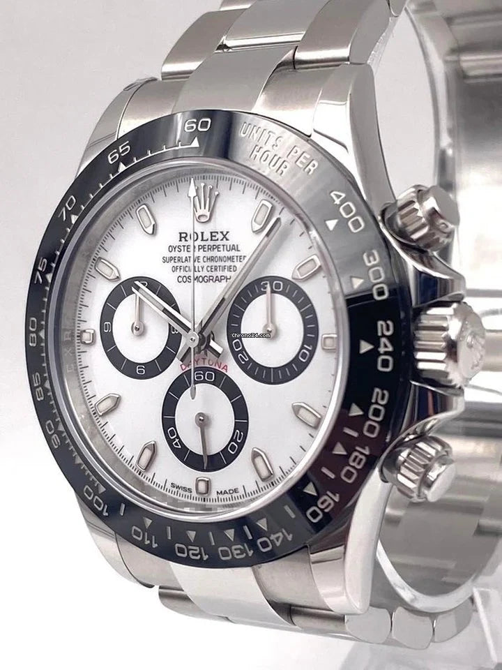 Daytona White Ceramic 116500LN 2021 Unworn.