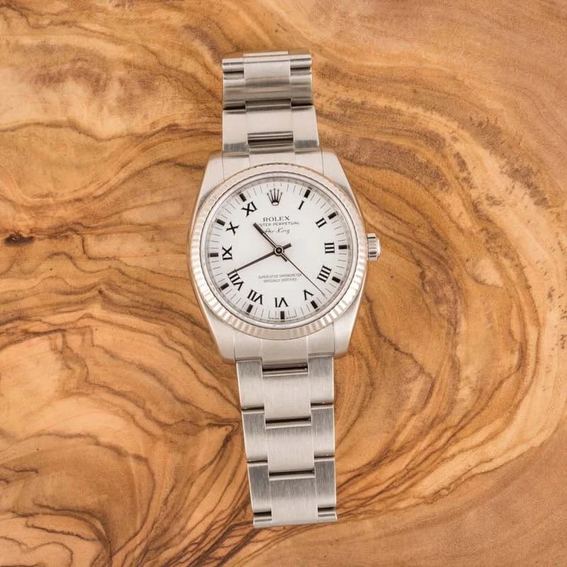 Rolex Air-King 114234 White Gold