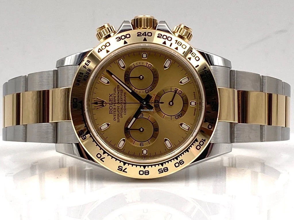 Daytona Two Tone Champagne Dial 116503 Unworn.