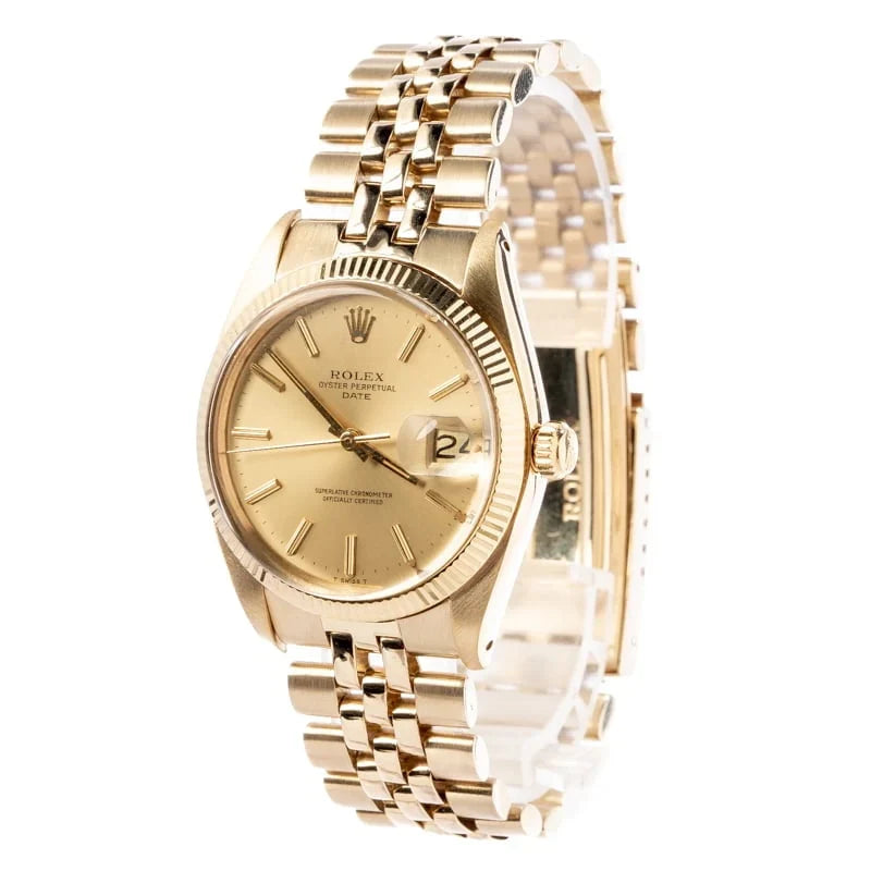 Rolex Date 1503 Champagne Dial