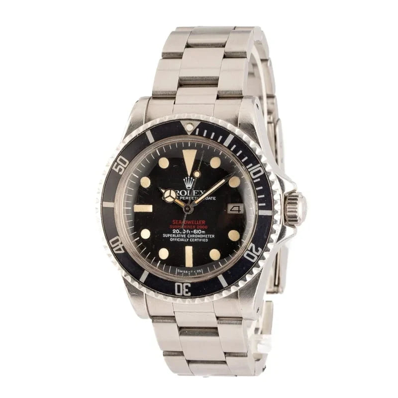 Vintage Rolex Sea-Dweller 1665 Black Dial