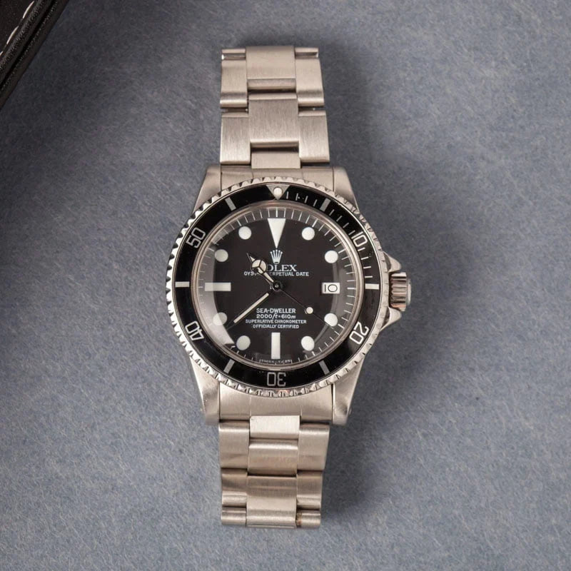 Mens Vintage Rolex Sea-Dweller 1665 Great White