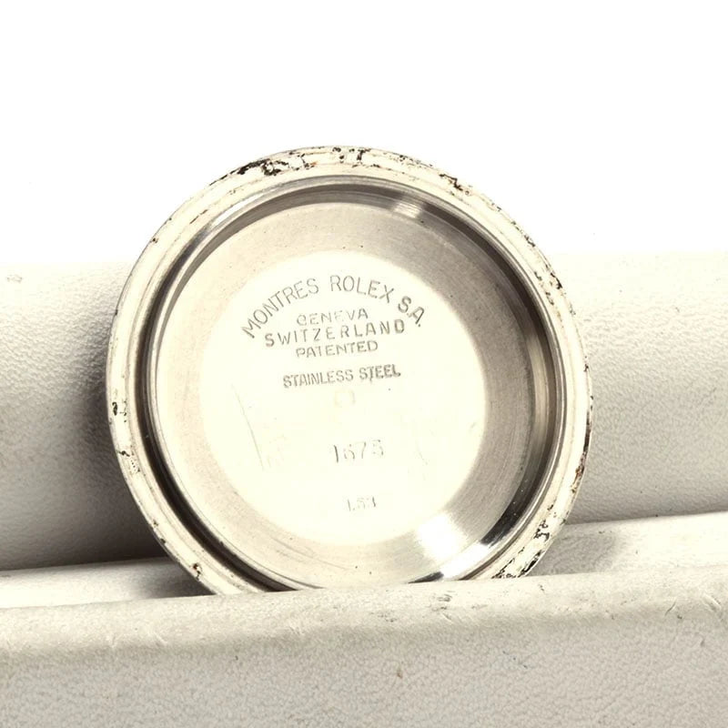 Vintage Rolex Pepsi GMT-Master 1675 Black Dial