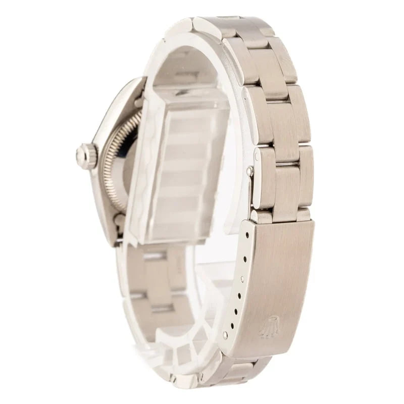 Ladies Rolex Oyster Perpetual 76094 Black Dial