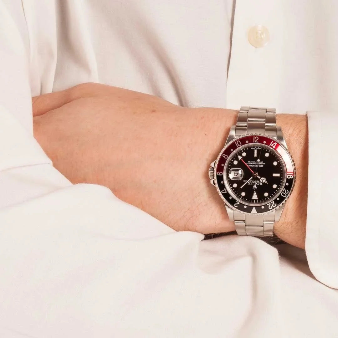 Rolex GMT-Master II Ref 16710 Red & Black Coke