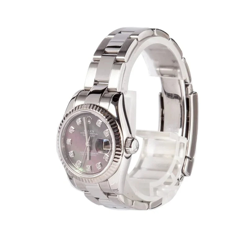 Ladies Rolex Oyster Perpetual 179174 Diamond Dial