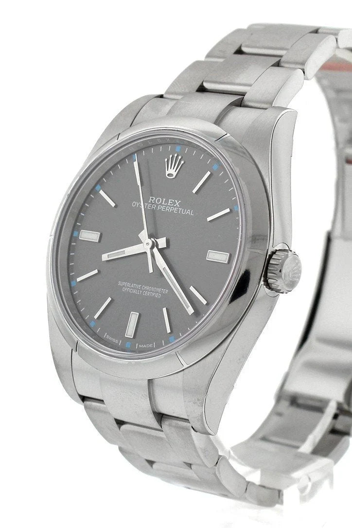 OYSTER PERPETUAL 39 Rhodium Dial Men's Watch 114300.