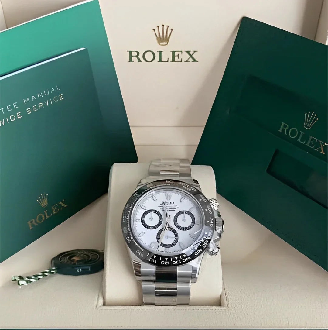 Cosmograph Daytona 40 White Dial Stainless Steel Oyster Men's Watch 116500LN 116500.