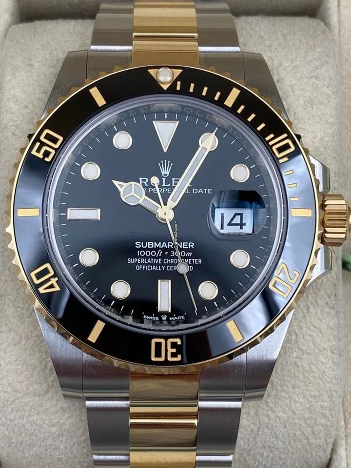 Submariner Date 41mm Black Dial Two Tone 126613LN 2021 Unworn.