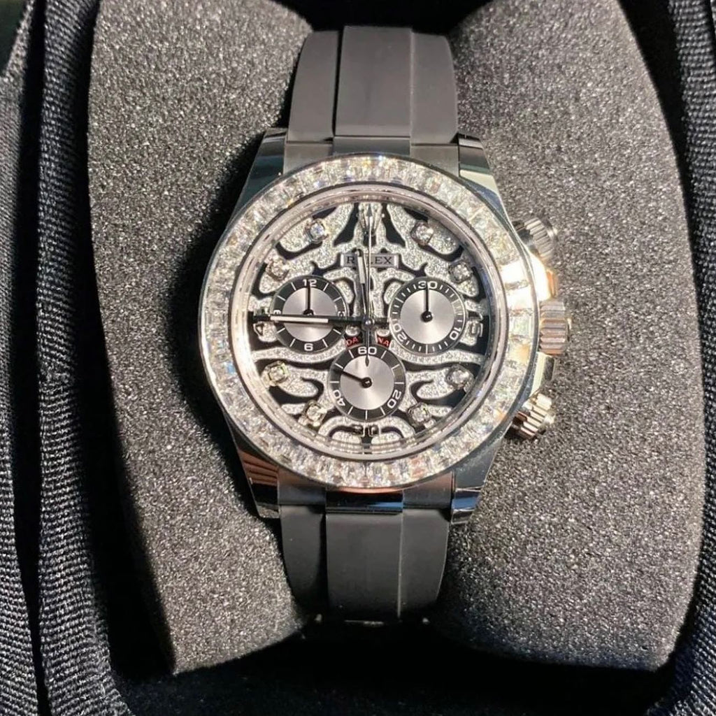 Rolex Daytona 116589TBR "Eye of the Tiger" White Gold UNWORN
