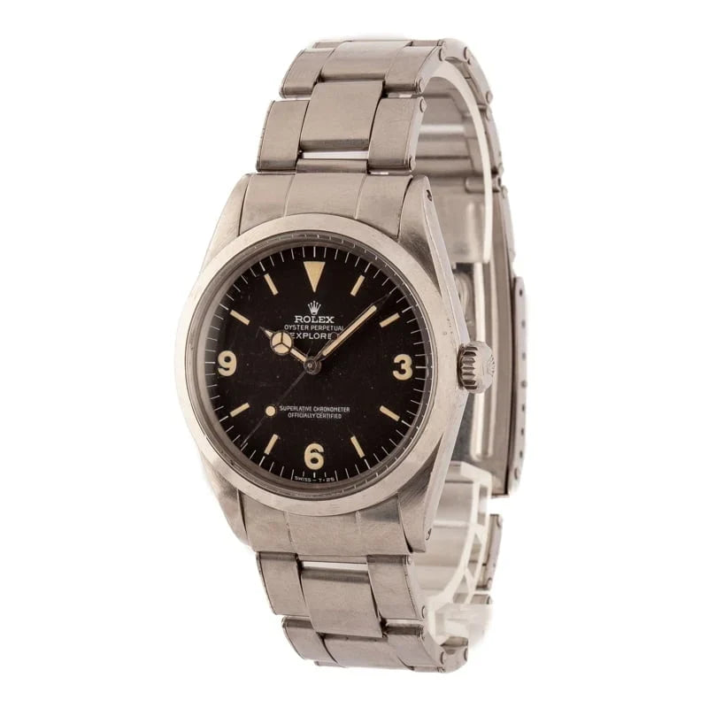 Vintage Rolex Explorer 1016 Black