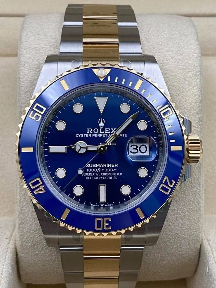 Submariner Date 41mm Blue Dial Two Tone 126613LB 2021 Unworn.