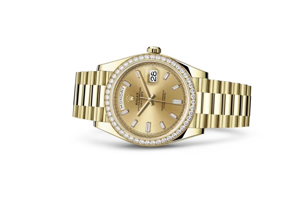 Rolex Day-Date 40 Ref 228348 DiamondDial8 Bezel