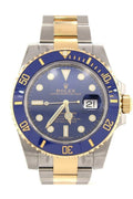 Submariner Date 40 Blue Dial Gold and Steel Watch 116613LB 116613.