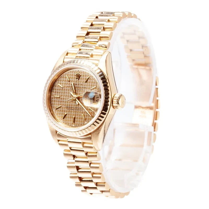 Pre Owned Rolex Ladies President Watch 69178