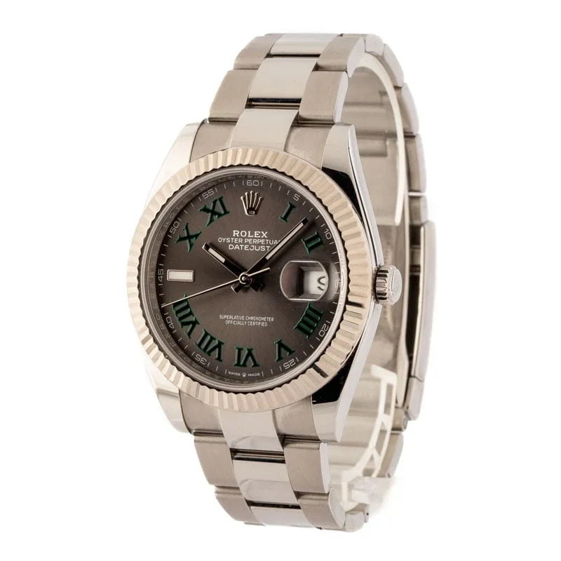Rolex Datejust 41 126334 Wimbledon Dial