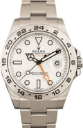 Rolex Explorer II 216570 White Dial