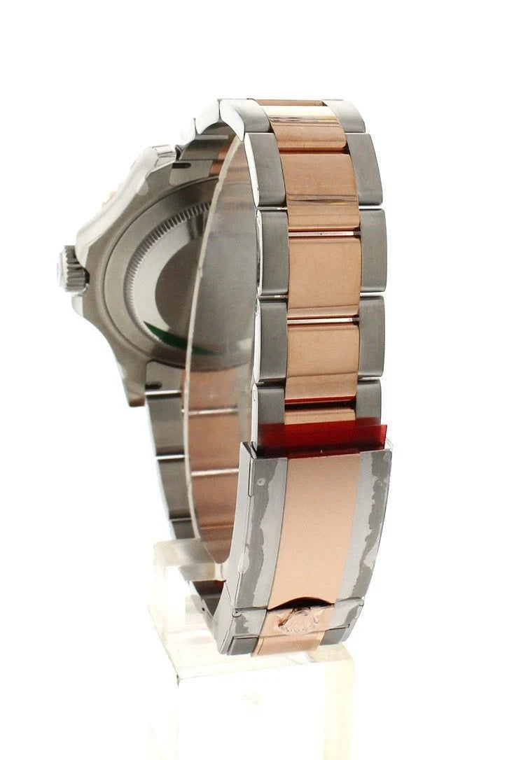 YACHT-MASTER 40 Chocolate Dial 18k Rose Gold Mens Watch 116621.