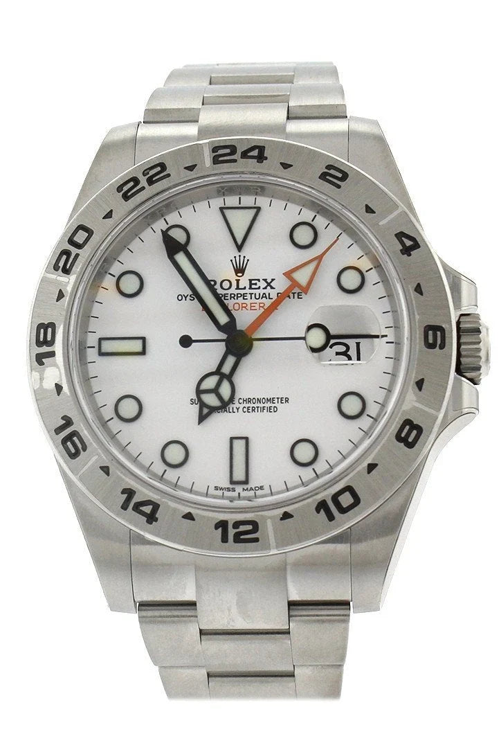 Explorer II White Dial Stainless Steel Men's Watch 216570.