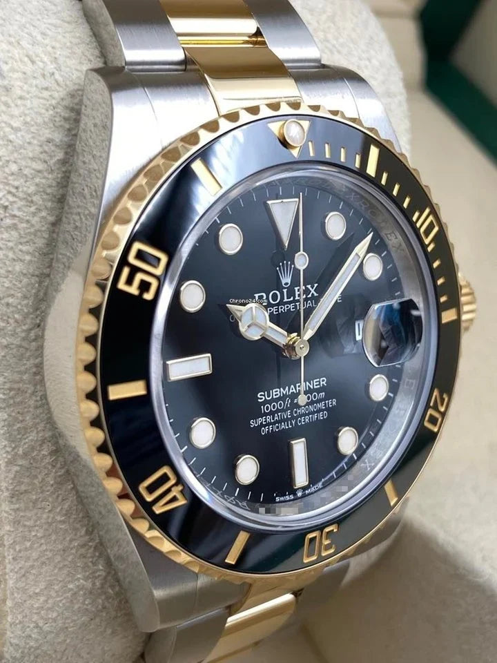 Submariner Date 41mm Black Dial Two Tone 126613LN 2021 Unworn.