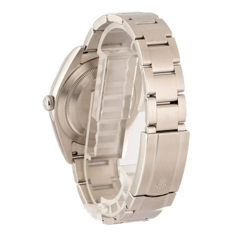 Rolex Oyster Perpetual 114300 Dark Rhodium Index Dial