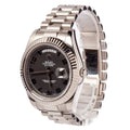 Rolex President Day-Date II Ref 218239 Black Dial